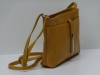 Mustársárga női bőr táska, válltáska (MaxModa)