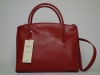 Piros női bőr táska, kézi és válltáska (Monarchy)