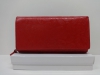 Piros női bőr pénztárca (Farkas)