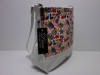 Fehér-színes női táska, válltáska (Diva Collection)