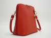 Piros női bőr táska, válltáska (Vera Pelle)